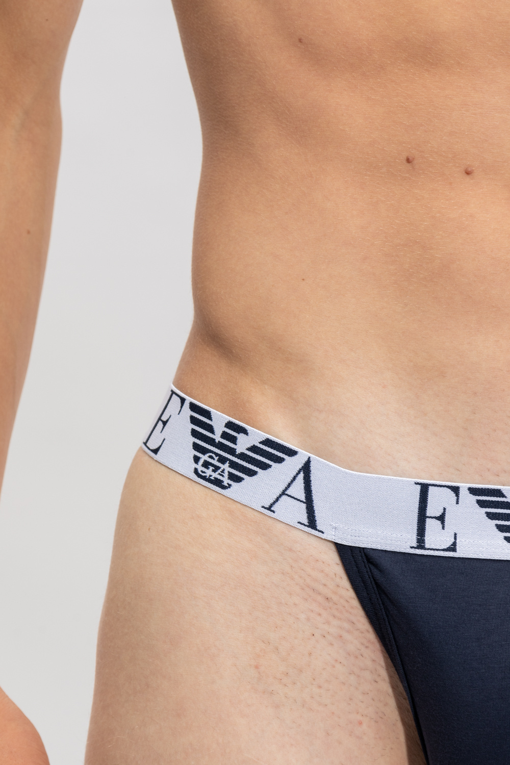 Emporio armani crew-neck Branded jockstrap two